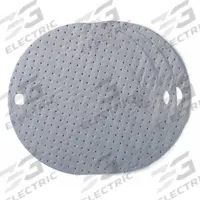 BRADY SPC ABSORBENTS Sorbent Pad: 30 oz Volume Absorbed Per Pad, Polypropylene, Gray, Box, 25 PK (MPN DTA25). Key specifications — Brand: BRADY SPC ABSORBENTS; Perforated: Not Perforated; Material: Polypropylene.
