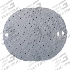 BRADY SPC ABSORBENTS Sorbent Pad: 30 oz Volume Absorbed Per Pad, Polypropylene, Gray, Box, 25 PK (MPN DTA25). Key specifications — Brand: BRADY SPC ABSORBENTS; Perforated: Not Perforated; Material: Polypropylene.