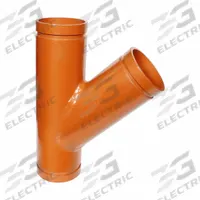 GRUVLOK 45° Lateral: Wye, 12 in x 12 in x 12 in, Carbon Steel, EPDM Seal, 12 in Overall Lg (MPN 0390024966). Key specifications — Brand: GRUVLOK; Pipe Fitting Material: Carbon Steel; Fitting Pipe Size: 12 in x 12 in x 12 in.
