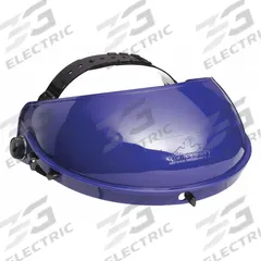 MCR SAFETY Face Shield Bracket: Nylon, Blue, Ratchet Suspension Adjustment Type (MPN 103). Key specifications — attr1157236: Nylon; attr1157238: Blue; attr1157240: Ratchet; attr1157242: MCR SAFETY.
