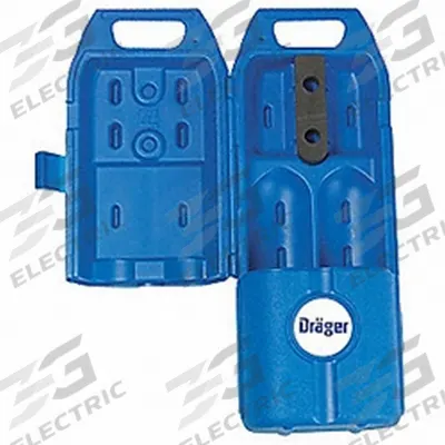 DRAEGER Carrying Case: Carrying Case, Calibration Gas Cylinders, DRAEGER - Draeger Portable Gas Detector Accessories
