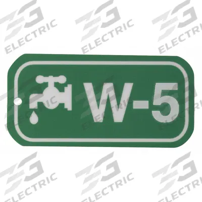 BRADY Lockout Tag: None/ No Header, W-5, Polystyrene, English, Plastic (MPN 105648) - Safety