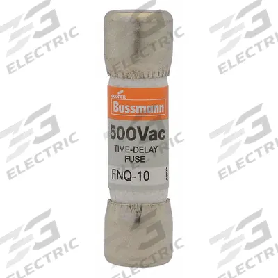 BUSSMANN Fuse: FNQ Series, Midget, Time-Delay, 1.6 A, 500 V AC, 13/32 in x 1 1/2 in - Time-Delay Cylindrical Fuses