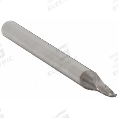 APPROVED VENDOR Square End Mill: Carbide, TiCN Coated, 2 Flute, 1/32" Mill Dia, 1/16" LOC (MPN 202-001003) - General Purpose Carbide Square End Mills