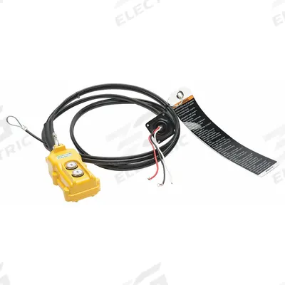 HARRINGTON Pendant Station: Electric Chain Hoists, SNER, 11 ft Pendant Cord Lg - Pendant Control Stations for Hoists