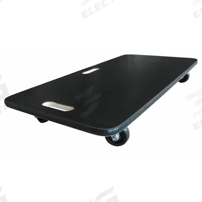 APPROVED VENDOR General Purpose Dolly: 700 lb, 36 in L x 18 in W x 4 in H Deck, Textured - General Purpose Dollies