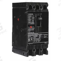 SIEMENS Molded Case Circuit Breaker: 50 A Amps, 42kA at 480V AC, Fixed, Load Side Lug, ABC, HED4 (MPN HED43B050). Key specifications — Phase Connection: ABC; Instantaneous Trip: Fixed; Terminal Connection: Load Side Lug; Series: HED4; Max. AIR Rating: 42kA at 480V AC.