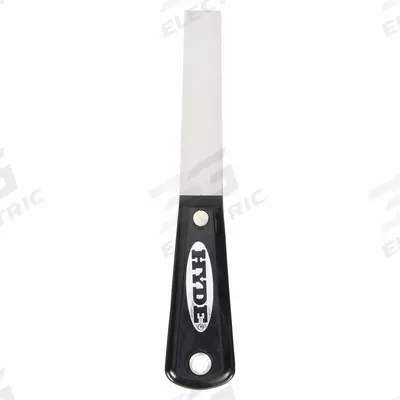 HYDE Putty Knife: Bld. Mat. Carbon Steel, Hdl. Mat. Nylon - Standard Spreading Tools
