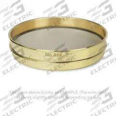 ADVANTECH Standard Stainless Steel Cloth Test Sieve: Stainless Steel, 8 in Outside Dia, 1 5/8 in Ht (MPN 60BS8H). Key specifications — Screen Material: Stainless Steel; Brand: ADVANTECH; Frame Material: Brass; Standards: ASTM E11; US Standard Screen Size: #60.