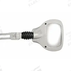 BURTON Examination Light: LED, 4,600 lux, Benchtop/Tabletop, 4000K, 80 CRI, 15 W Watt, 120V AC (MPN WML35W45EC120). Key specifications — Operating Voltage: 120V AC; Illumination: 4,600 lux; Magnification: 1.88x; Manufacturer Part Number: WML35W45EC120; Brand: BURTON; Color Temperature: 4000K.