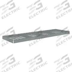 TENNSCO Shelf: 84 in x 18 in, 1,500 lb Load Capacity, Steel, 5 ga Decking, Gray, Shelf (MPN ZLES-8418W). Key specifications — Decking Material: Steel; Includes: (4) Beams; Decking Finish: Zinc Plated; Shelf Configuration: Single Straight; Color: Gray; Frame Material: Steel; Brand: TENNSCO; Frame Finish: Zinc Plated.