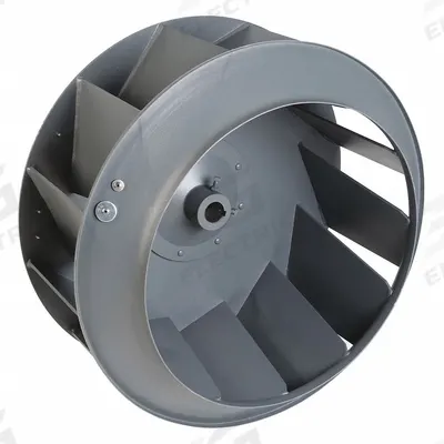 Dayton Blower Wheel: Backward-Inclined, 24 1/2 in Dia, Steel Wheel, 1 Inlets, 1 7/16 in Bore - Backward-Inclined Blower Wheels