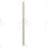 ASI GLOBAL Partition Column: Plastic Polymer, Pebble, Cream, 82 in Ht, 4 in Wd, 1 in Thick (MPN 40-90870453-9235). Key specifications — Inner Core Type: Polymer; Brand: ASI GLOBAL PARTITIONS; Color: Cream; Finish/Texture: Pebble.