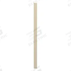 ASI GLOBAL Partition Column: Plastic Polymer, Pebble, Cream, 82 in Ht, 4 in Wd, 1 in Thick (MPN 40-90870453-9235). Key specifications — Inner Core Type: Polymer; Brand: ASI GLOBAL PARTITIONS; Color: Cream; Finish/Texture: Pebble.