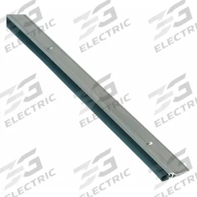 NATIONAL GUARD Door Weatherstripping: Bulb Insert, 7 ft Lg, 1 1/4 in Wd - Metal Leaf Weatherstripping