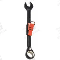 PROTO Combination Wrench: Alloy Steel, Black Chrome, 7/16 in Head Size, 6 1/2 in Overall Lg, Offset (MPN JSCV14-TT). Key specifications — attr309600: 7/16 in; attr309611: Black Chrome; attr309610: Alloy Steel; attr309604: Yes; attr309612: No; attr309613: No; attr309615: No; attr324932: PROTO.