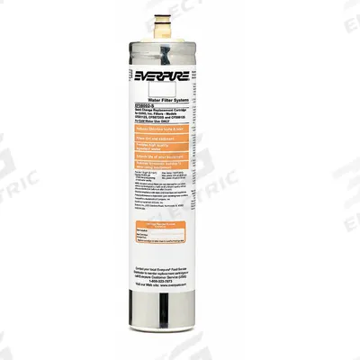 PENTAIR/EVERPURE Quick-Connect Water Filter: 5 micron, 1.5 gpm, 10,000 gal - Quick-Connect Drinking Fountain & Beverage Machine Water Filters