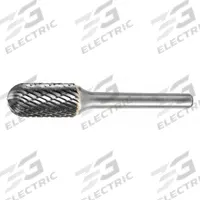 WIDIA Carbide Bur: Ball-Nosed Cylinder, SC-04, Double Cut, 7/16" x 1" Head, 1/4" Shank (MPN M41298). Key specifications — Trade Number: SC-04; Brand: WIDIA METAL REMOVAL.
