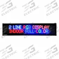 ALPHA LED Message Sign: Indoor, 1 Faces, Wall/Ceiling, 7 2/5 in Overall Ht, 49 1/5 in Overall Wd (MPN 1777851041)
