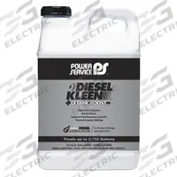 POWER SERVICE PRODUCTS Diesel System Cleaner and Cetane Booster: Diesel Kleen +Cetane Boost (MPN 03850-02). Key specifications — Additives Included: Cetane; Color: Brown; Series: Diesel Kleen +Cetane Boost; Features: Boosts Power - Reduces Need for Downshifting.
