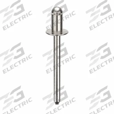 POP AVDEL Blind Rivet,1.601" L,0.183" dia,PK250: Inch, 1 19/32 in Overall Lg, 19/64 in Body Lg - Domed-Head Blind Rivets
