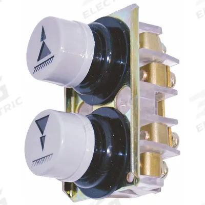 CM Pendant Station Button: Electric Chain Hoists, JLC, 4,000 lb Compatible Load Capacity - Pendant Button Assemblies for Hoists