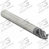 WIDIA HANITA Ball End Mill: Carbide, TiAlN Coated, 4 Flute, 5/8" Mill Dia, 3/4" LOC, 6" OAL (MPN TF4VP016016)