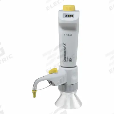 QORPAK Bottle Top Dispenser: 10 mL Volume Capacity - mL, 1 mL – 10 mL, Calibrated by User - Bottle Top Dispensers