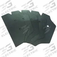 CHICAGO PNEUMATIC Blades: Scraper Blades, 8 in Scraper, (5) Blades, 8 in, B20/B20-0/B20-00/B20-1 (MPN 6152505280). Key specifications — attr1228647: (5) Blades; attr1228649: 8 in; attr294781: CHICAGO PNEUMATIC; attr292738: B20; attr1228645: Scraper Blades; attr1228646: 8 in Scraper.