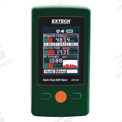 EXTECH Meter: +/-(15% + 100 digits) Magnetic Field Measurement Accuracy - Magnetic Field Meters