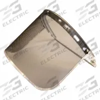 BULLARD Face Shield: Uncoated, Aluminum, Clear, Metal Visor Material (MPN A112G8S24). Key specifications — Visor Material: Metal; Visor Color: Clear; Compatible with Series: Bullard; Compatible with Manufacturer Model Number: C34.