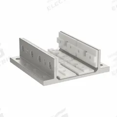 Linear Bearing: 15 Series, 6 in L x 5 1/2 in W x 1 7/8 in H, Silver, Double Flanged, Std, Anodized (MPN 6524). Key specifications — Brand: 80/20; Housing Material: Aluminum; Finish: Anodized.