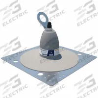 3M Roof Top Anchor: 310 lb Capacity, For Concrete/Wood, Flat/Inclined Roofs, Swivel D-Ring, Steel (MPN 2100140). Key specifications — Mounting Type: Tie-Off; Sub-brand: DBI-SALA(R); For Roof Orientation: Flat; For Surface Material: Concrete; Anchor Base Attachment Style: Toggle Bolt; Brand: 3M.