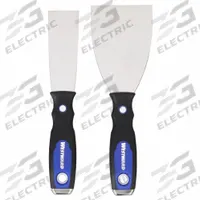 WESTWARD Putty Knife Set: Bld. Mat. Stainless Steel, Hdl. Mat. Polypropylene/Steel/TPR (MPN 46A915). Key specifications — attr1004888: WESTWARD; attr1029665: Full.