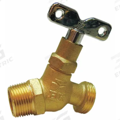 APPROVED VENDOR Hose Bibb: Key, Brass, Brass, Zinc, 3/4 in Inlet Connection Size - Hose Bibbs