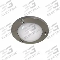 Surface Mount Fixture: 600 lm, 2700K, 10 W, 120/277V AC, Stainless Steel, 1/2 ft Lg, 6 3/8 in Wd (MPN 010PK27VHS0PCSA0001). Key specifications — Voltage: 120/277V AC; NEMA Enclosure Rating: 1; Housing Material: Stainless Steel; Color Temperature: 2700K; Brand: IRONCLAD; Emergency Battery Backup: No.