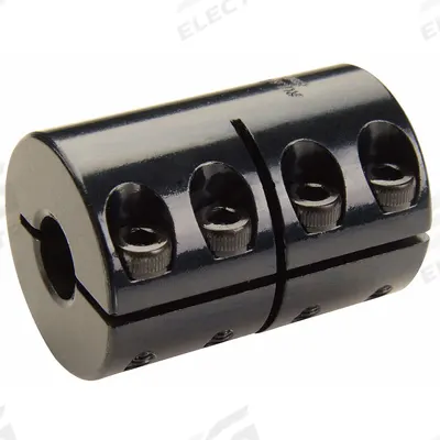 RULAND MANUFACTURING Rigid Shaft Coupling: 20 mm Bore Dia 1, 20 mm Bore Dia 2 - One-Piece Rigid Shaft Couplings