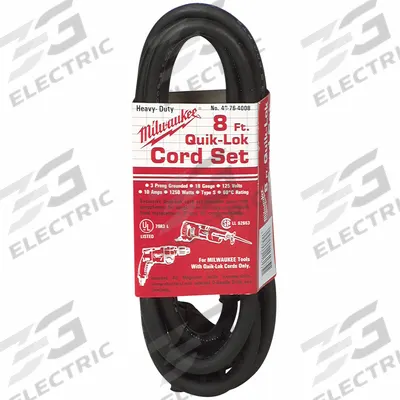 MILWAUKEE Power Tool Cord: For 0244-1/1107-6 - Tool Cords & Cord Protectors