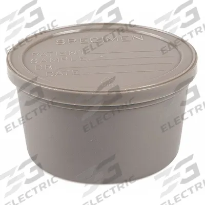 MEDEGEN MEDICAL PRODUCTS Specimen Container: 8.1 fl oz Capacity - oz, 240 mL Capacity - mL - Nonsterile Medical Specimen Containers