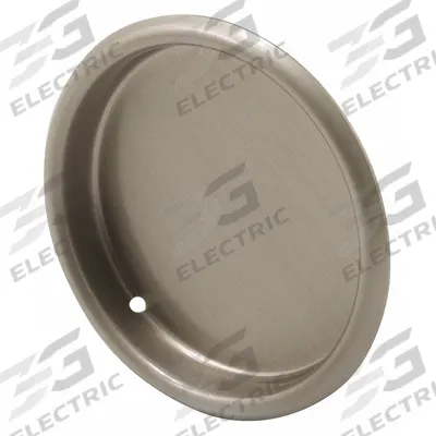 PRIME-LINE Tray Pull: Unthreaded Holes, Steel, Black, Tray - Round Recessed Handles & Pulls