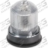 EDWARDS SIGNALING Warning Light: Clear, LED, 1/2 in Internal NPT/3/4 in External NPT, 24V DC (MPN 125XBRIRBA24DB). Key specifications — Brand: EDWARDS SIGNALING; Lens Color: Clear; Mounting Location: Panel Mount; Operating Voltage: 24V DC.