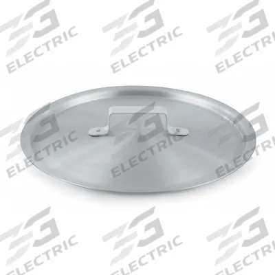 VOLLRATH Sauce Pan Cover: 7 qt Compatible Pot Capacity, Aluminum - Covers