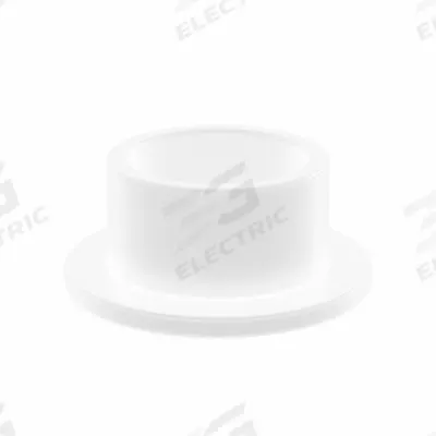 OILITE Flanged Sleeve Bearing: Acetal, 1/2 in Bore, 5/8 in OD, 3/8 in Overall Lg - Wet-Environment Plastic Flanged Sleeve Bearings