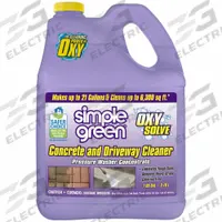 SIMPLE GREEN Pressure Washer Cleaner: Pressure Washer, 1 gal Container Size, Concrete (MPN 2310000418233). Key specifications — attr1035720: Bottle; attr1035724: Concrete; attr1035729: Dirt; attr1035732: SIMPLE GREEN.
