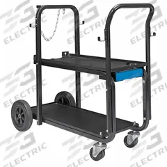 MILLER ELECTRIC Running Gear/Cart: For 7 in Max Cylinder Dia (MPN 301239). Key specifications — Manufacturer Part Number: 301239; Brand: MILLER ELECTRIC; Compatible Welder Series: Millermatic 125 Hobby.