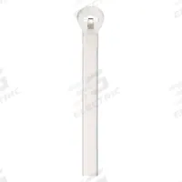TY-RAP Cable Tie: 7 1/2 in Nominal Lg, 1 3/4 in Nominal Max. Bundle Dia., 0.18 in Wd, Std, 1,000 PK (MPN TY25M). Key specifications — Outdoor Use: No; Color: Natural; Brand: TY-RAP.