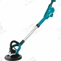 MAKITA Cordless Drywall Sander: Cordless, Disc, 9 in, Hook and Loop, 13 1/4 in Tool Lg, 18 V (MPN XLS01ZX1). Key specifications — attr667795: Brushless; attr662073: Bare Tool; attr662094: Drywall Sander; attr662095: Cordless; attr662077: MAKITA; attr662076: 18V LXT; attr662080: Bare Tool; attr662070: XLS01ZX1.