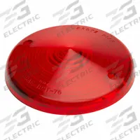 GROTE Replacement Lens: Round, Tail Light, 1 5/16 in Wd - Vehicle Lighting, Acrylic, Red (MPN 91482). Key specifications — Material: Acrylic; Compatible Light Type: Tail Light; Brand: GROTE.