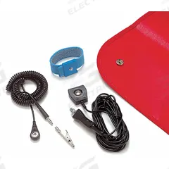 POMONA Static Control Kit: Static Control Kit, 15 ft Cord Lg, 22 in Mat Lg, 18 in Mat Wd, 6087. Key specifications — Includes: Ground Connector with(2)Banana Plug Jacks; Brand: POMONA.