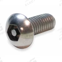 ACORN Tamper Resistant Screws: Stainless Steel, 1/8 in Overall Wd, 1/8 in Overall Ht, Silver, 10 PK (MPN 0112-002-001). Key specifications — Color: Silver; Includes: (10) #10-32 Tamper Resistant Screws; Product Type: Tamper Resistant Screws; Brand: ACORN; Material: Stainless Steel.